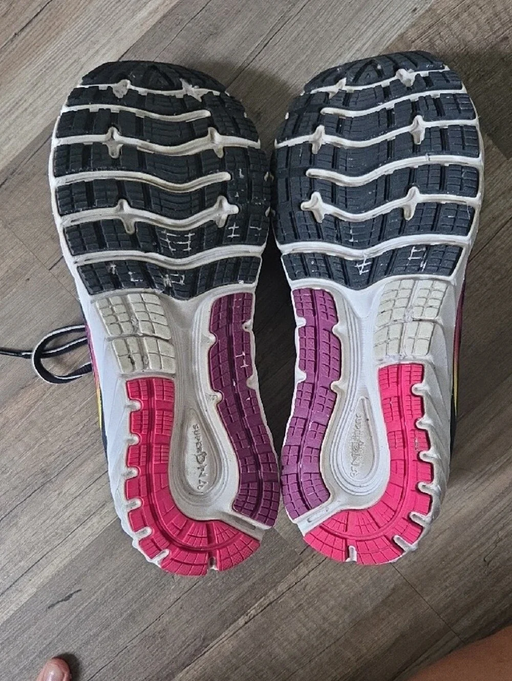 Brooks Black and Purple Glycerine 15 Athletic Running Sneakers